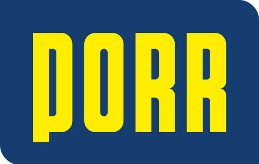 Logo: PORR AG  (PORR-Gruppe)